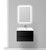 Тумба подвесная с раковиной BelBagno MARINO-700-2C-SO-NL-P 70 см, Nero Lucido - фото 9