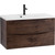 Тумба подвесная с раковиной BelBagno MARINO-1000-2C-SO-RW-P 100 см, Rovere Moro - фото 2