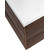 Тумба подвесная с раковиной BelBagno MARINO-1100-2C-SO-RW-P 110 см, Rovere Moro - фото 8