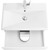 Тумба подвесная с раковиной BelBagno MARINO-CER-600-2C-SO-BO-P 60 см, Bianco Opaco - фото 9