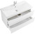 Тумба подвесная с раковиной BelBagno MARINO-CER-800-2C-SO-BO-P 80 см, Bianco Opaco - фото 6