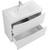 Тумба напольная с раковиной BelBagno MARINO-800-2C-PIA-BL-P 80 см, Bianco Lucido (раковина BB800/450-LV-MR-PR) - фото 8