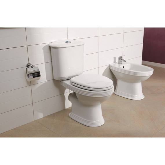 Унитаз-компакт Creo Ceramique Marseille с крышкой микролифт - фото, картинка 3 Унитаз-компакт Creo Ceramique Marseille с крышкой микролифт - фото 3