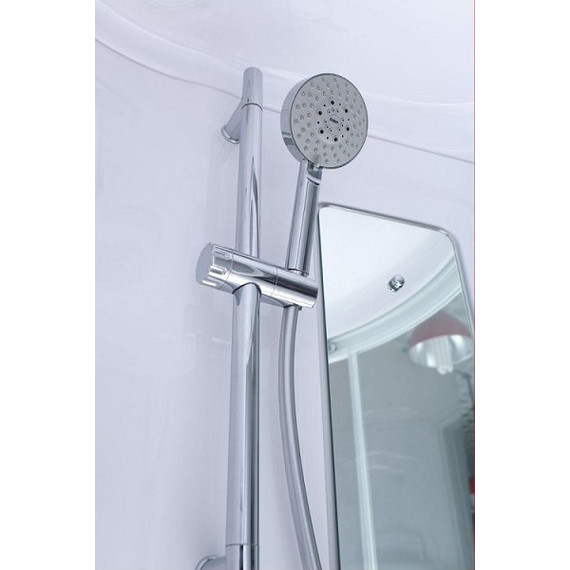 Гидробокс c паром AM.PM Bourgeois W65B-150A150WTB 150х150 см (стекло 8 мм) - фото 5