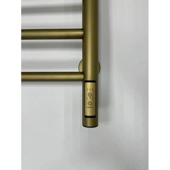 Полотенцесушитель электрический Grois Laura GR-132 R П8 500x800 мм, бронза - фото 5