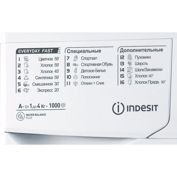 Стиральная машина Indesit EWUC 4105 CIS - фото 3
