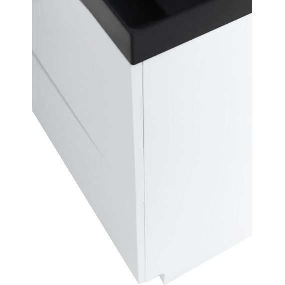 Тумба напольная с раковиной BelBagno MARINO-800-2C-PIA-BL-P 80 см, Bianco Lucido (раковина BB800/450-LV-ART-AST-NERO) - фото 6
