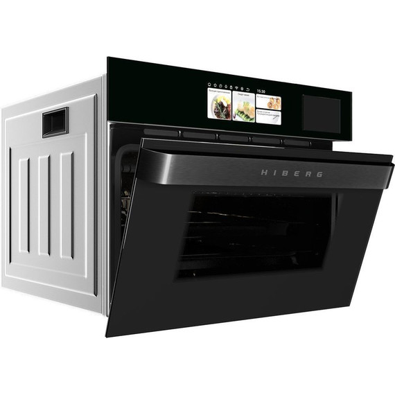 Электрический духовой шкаф Hiberg S-VM 5615 B i-SMART - фото 3