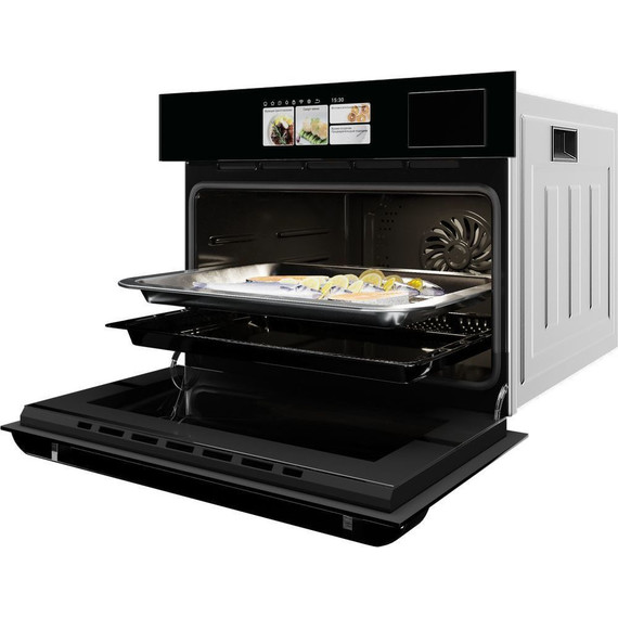 Электрический духовой шкаф Hiberg S-VM 5615 B i-SMART - фото 4