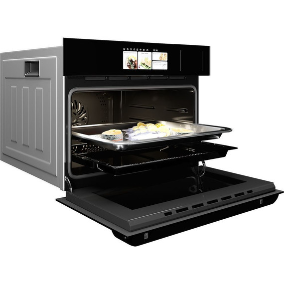 Электрический духовой шкаф Hiberg S-VM 5615 B i-SMART - фото 5