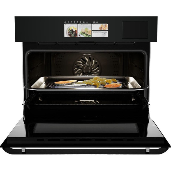 Электрический духовой шкаф Hiberg S-VM 5615 B i-SMART - фото 6