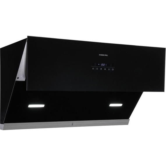 Вытяжка Hiberg VM 90131 B (чёрное стекло) - фото 4