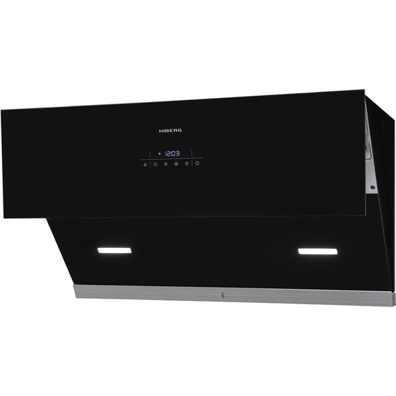 Вытяжка Hiberg VM 90131 B (чёрное стекло) - фото 5