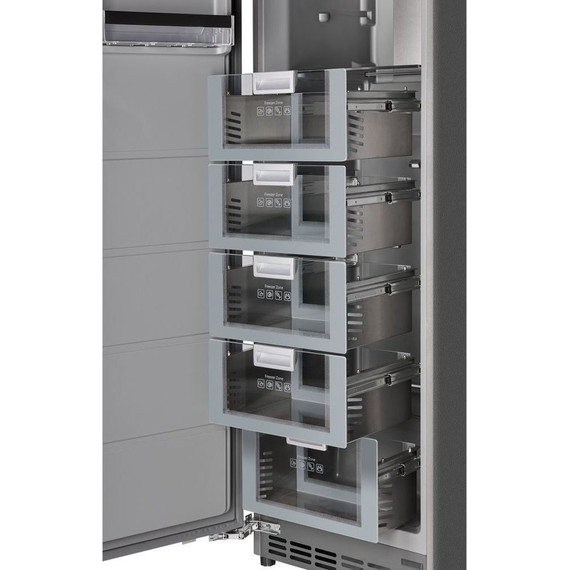 Встраиваемый морозильник (морозильная камера) Hiberg i-FRB 35 NF - фото 9