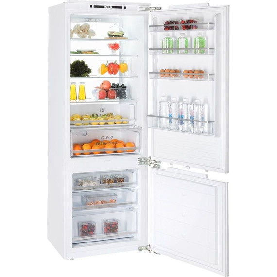 Встраиваемый двухкамерный холодильник Hiberg i-RFCB 500F NFW - фото 2