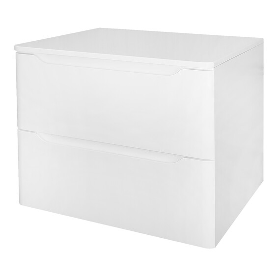 Тумба подвесная со столешницей Azario Lotos 60/2 см CS00084142, белый - фото 