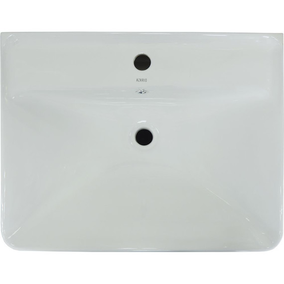 Тумба подвесная с раковиной Azario Lotos 60/2 см CS00083929, белый - фото, картинка 2 Тумба подвесная с раковиной Azario Lotos 60/2 см CS00083929, белый - фото 2