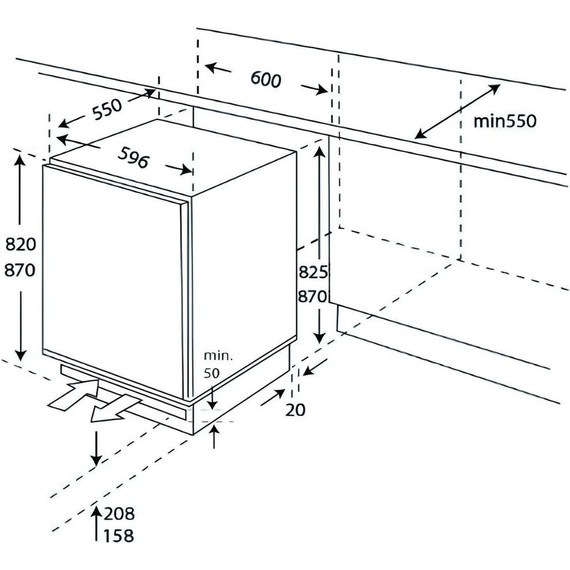 Встраиваемый морозильник (морозильная камера) Nordfrost NFB 150 W - фото 15