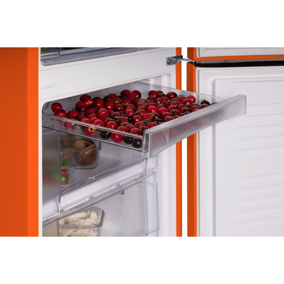 Двухкамерный холодильник NordFrost NRB 161NF Or - фото 15