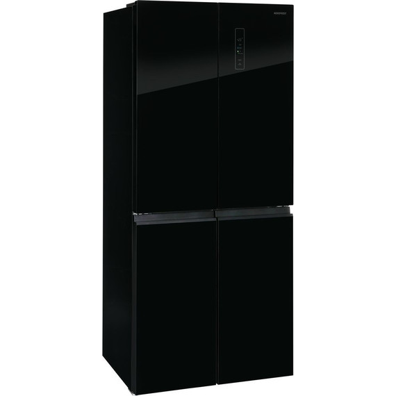 Холодильник Side by Side NordFrost RFQ 450 NFGB inverter (чёрное стекло) - фото 
