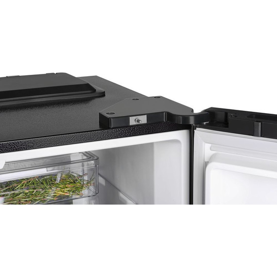 Холодильник Side by Side NordFrost RFQ 450 NFGB inverter (чёрное стекло) - фото 10