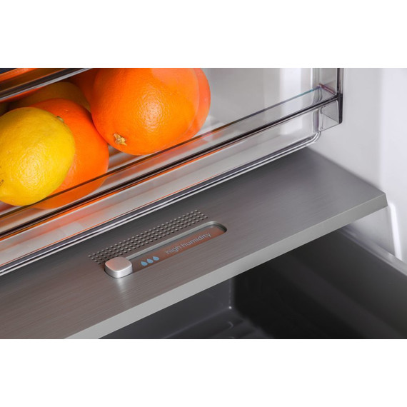 Холодильник Side by Side NordFrost RFQ 450 NFGB inverter (чёрное стекло) - фото 6