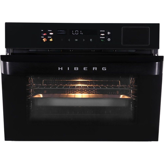Электрический духовой шкаф Hiberg S-VMF 5515 B SMART - фото 3