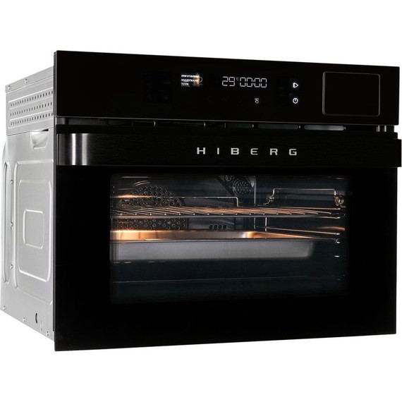 Электрический духовой шкаф Hiberg S-VMF 5515 B SMART - фото 4