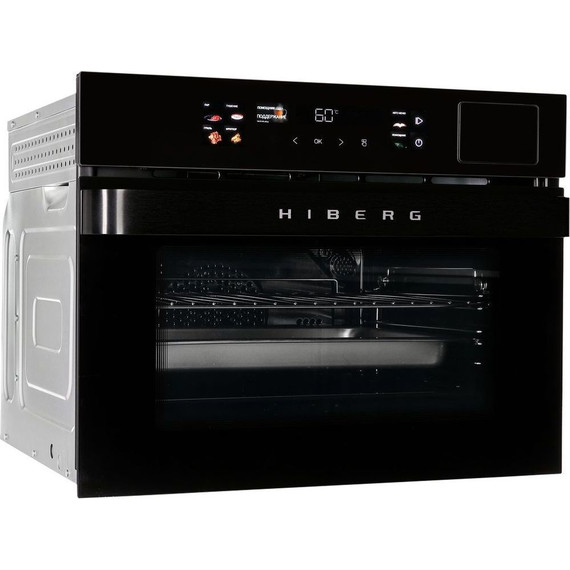 Электрический духовой шкаф Hiberg S-VMF 5515 B SMART - фото 5