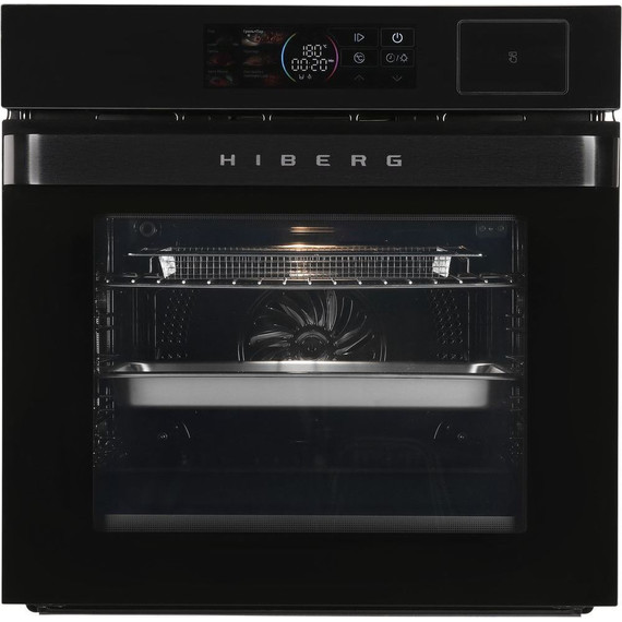 Электрический духовой шкаф Hiberg S-VM 6415 B SMART - фото 