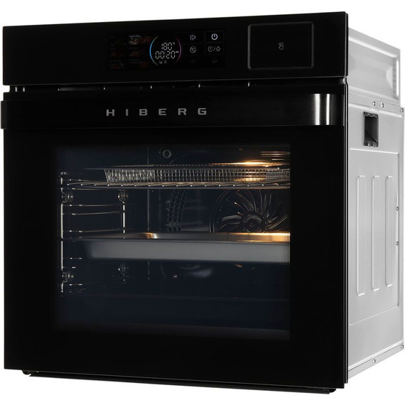 Электрический духовой шкаф Hiberg S-VM 6415 B SMART - фото 3