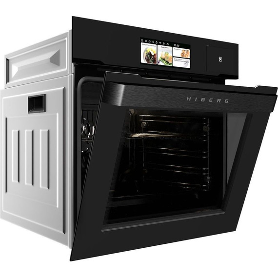 Электрический духовой шкаф Hiberg S-VM 6615 B i-SMART - фото 3
