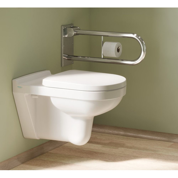 Унитаз подвесной безободковый Serel Asma 0426SC с крышкой микролифт - фото 3