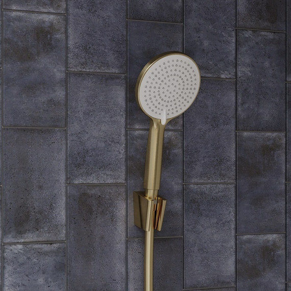 Держатель душевой лейки Iddis Optima Home 080MG00i53, золото матовое - фото 2