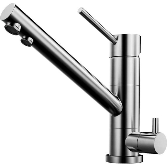 Кухонная мойка + смеситель Omoikiri OMI 4997408 + TONAMI-BN 4994018, нержавеющая сталь - фото 3