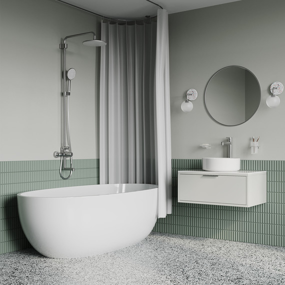 Душевая стойка Iddis Aiger AIGBC3Fi06 - фото, картинка 2 Душевая стойка Iddis Aiger AIGBC3Fi06 - фото 2