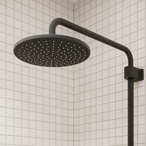 Душевая стойка Iddis Aiger AIGBL3Fi06, чёрный матовый - фото 6