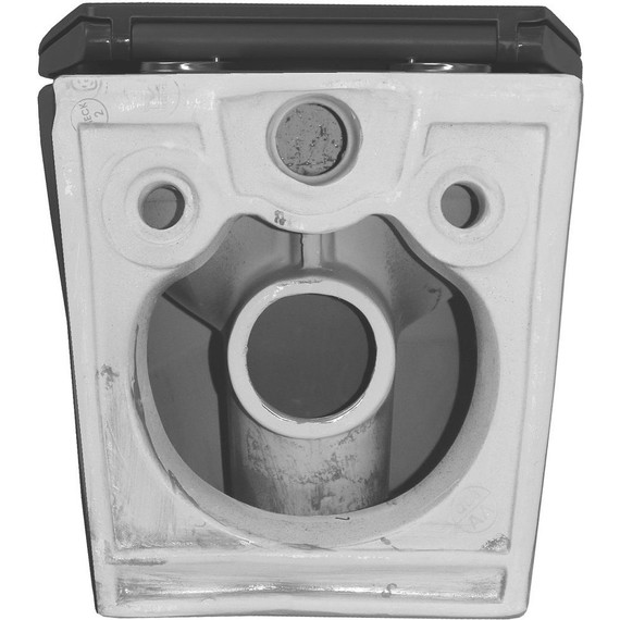 Унитаз подвесной безободковый Azario Keras AZ-99046B с тонкой крышкой микролифт, чёрный матовый, Цвет производителя: чёрный матовый - фото 10