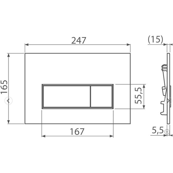 Инсталляция для подвесного унитаза Alcaplast AM101/1120-4:1 RU M578-0001 (кнопка смыва чёрная) - фото, картинка 5 Инсталляция для подвесного унитаза Alcaplast AM101/1120-4:1 RU M578-0001 (кнопка смыва чёрная) - фото 5