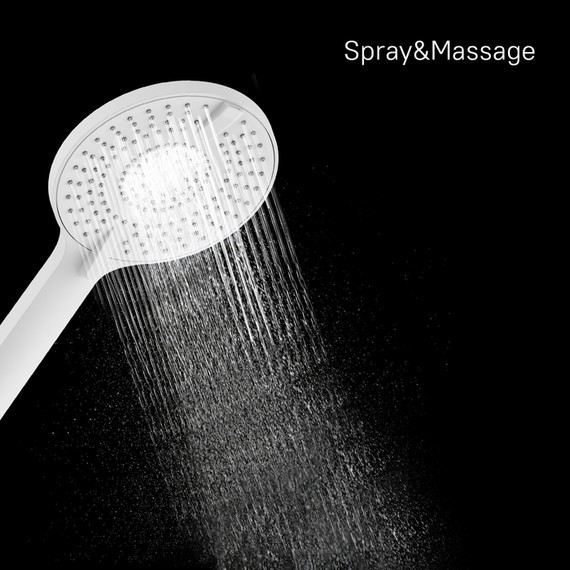 Ручной душ Milardo Rora ROR4FWRM18, белый матовый - фото 10