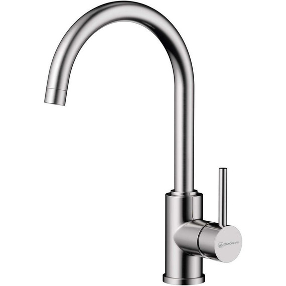 Кухонная мойка + смеситель Omoikiri OMI 4997399 + SHINAGAWA-BN 4994230, нержавеющая сталь - фото 4