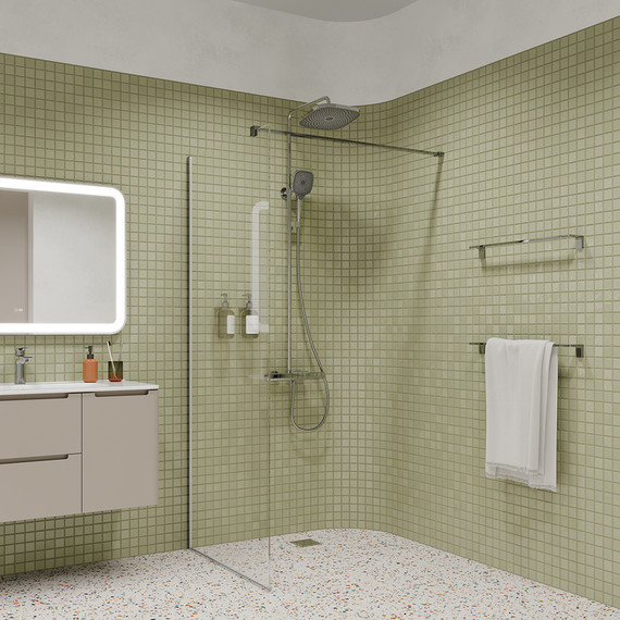 Душевая стойка с термостатом Iddis SpaHome SPHSBTKi06 - фото, картинка 2 Душевая стойка с термостатом Iddis SpaHome SPHSBTKi06 - фото 2