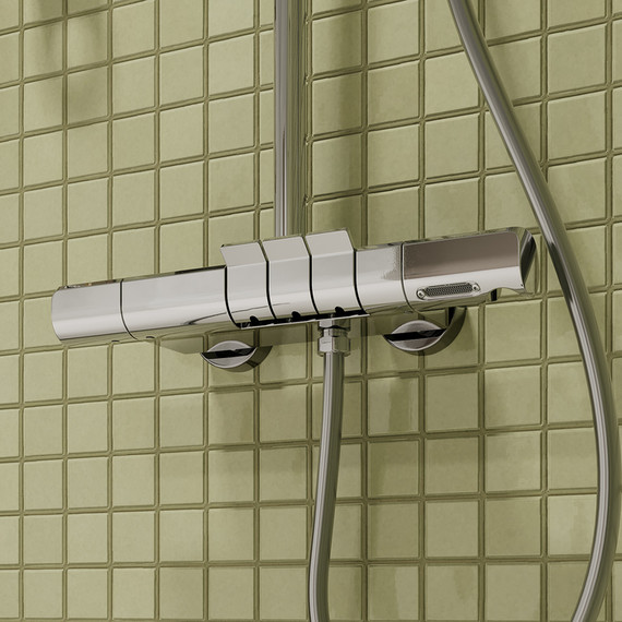 Душевая стойка с термостатом Iddis SpaHome SPHSBTKi06 - фото, картинка 6 Душевая стойка с термостатом Iddis SpaHome SPHSBTKi06 - фото 6