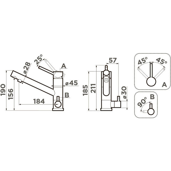 Кухонная мойка + смеситель Omoikiri OMI 4997408 + TONAMI-BN 4994018, нержавеющая сталь - фото 5