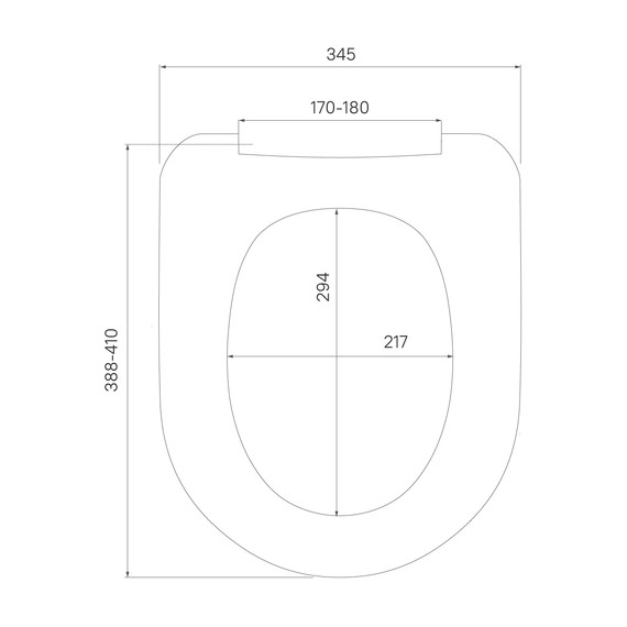 Сиденье с крышкой для унитаза Iddis Optima Home дюропласт 003PP00i31, белый - фото 7