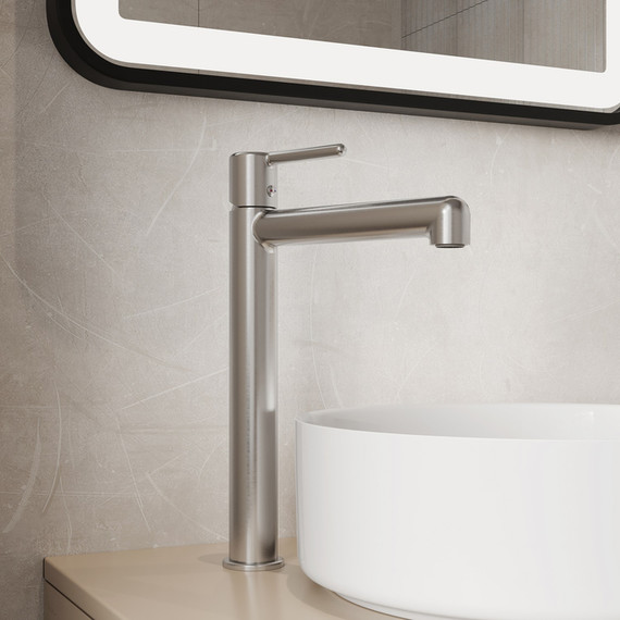 Смеситель для раковины высокий Iddis Aiger AIGBC01i01 - фото 2