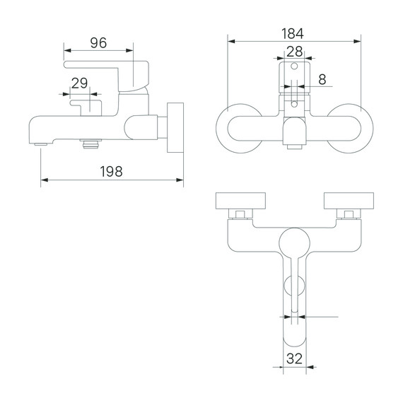 Смеситель для ванны Iddis Aiger AIGMG00i02WA, золото - фото 4
