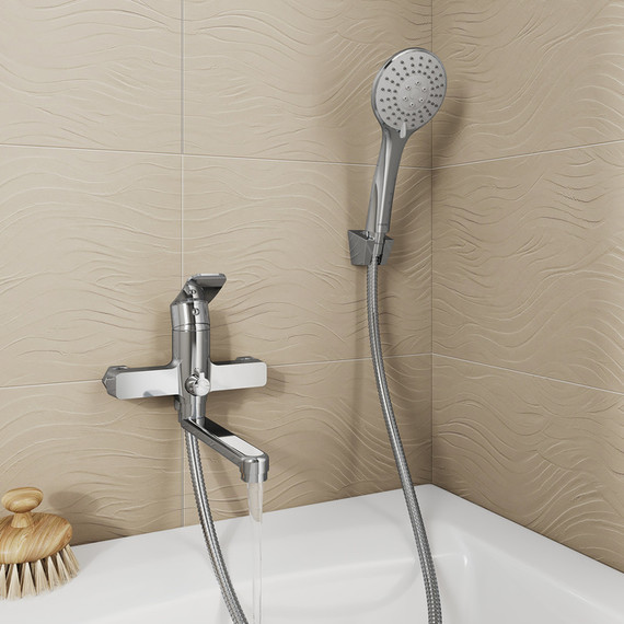 Смеситель для ванны Milardo Demi DEMSB02M02 - фото 3