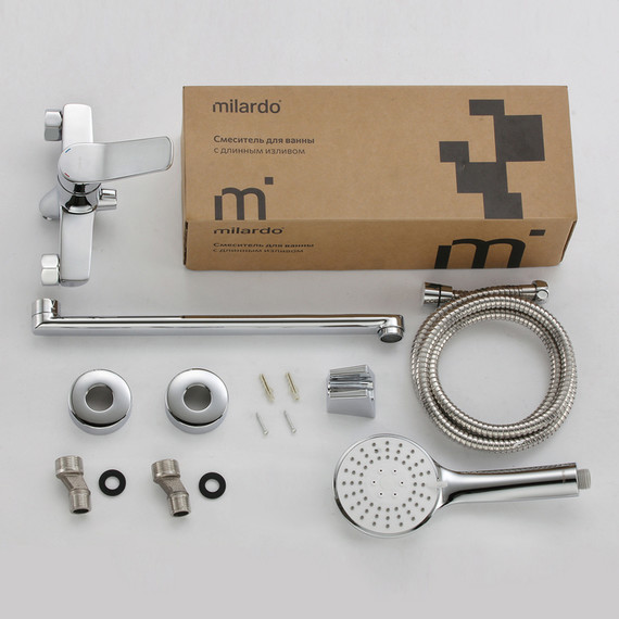 Смеситель для ванны Milardo Enjoy ENJSB00M10 - фото 4