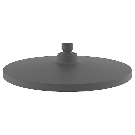 Верхний душ Iddis Esper 254x254 мм ESP25BRi64, чёрный матовый - фото 2